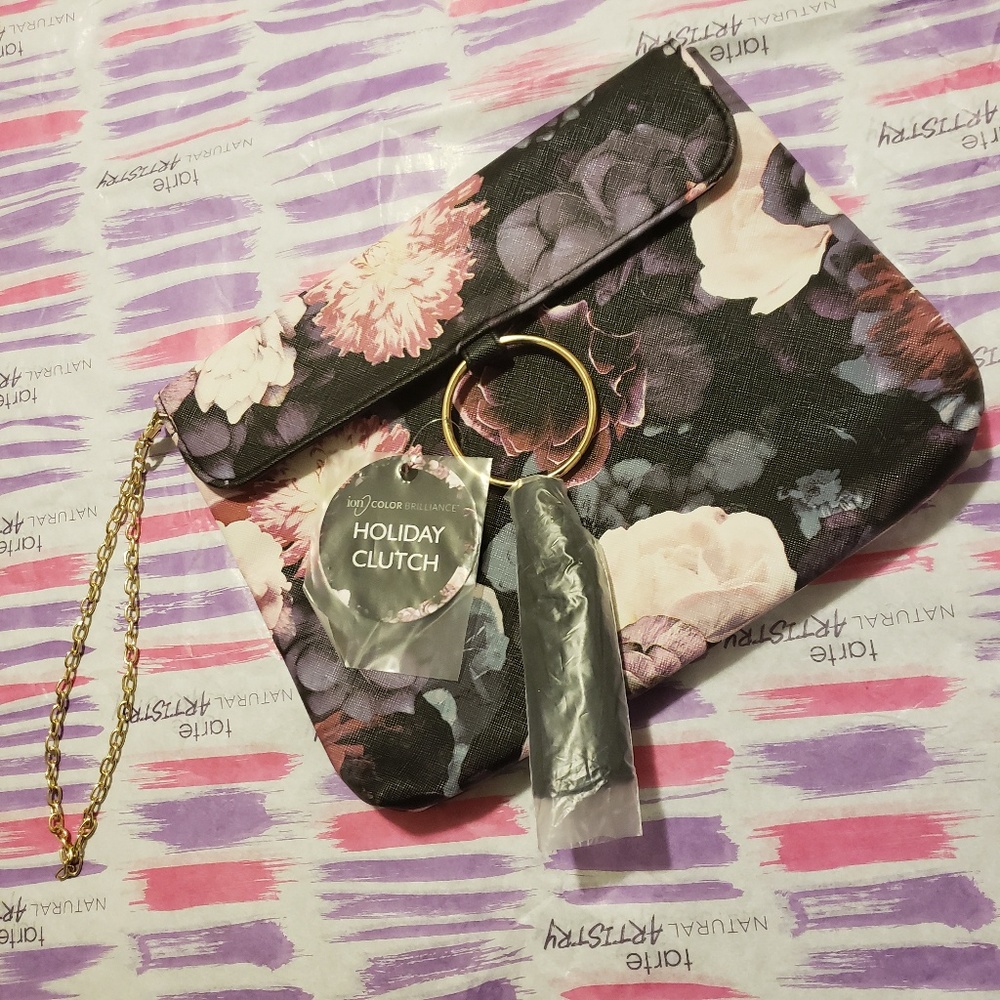 Beautiful floral clutch